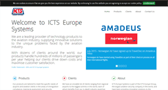 Desktop Screenshot of ictseuropesystems.com